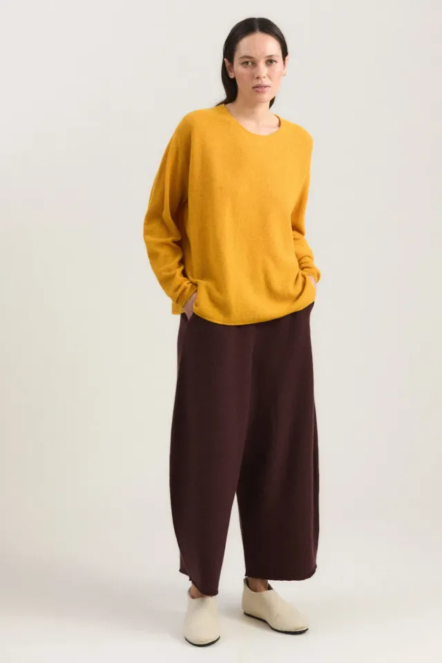 Oyuna Bagi Pullover Amber cropped boxy Cashmere