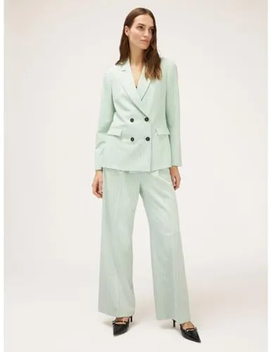 Motivi Spring Summer 24 Nadelstreifen Blazer Jacke Viskose
