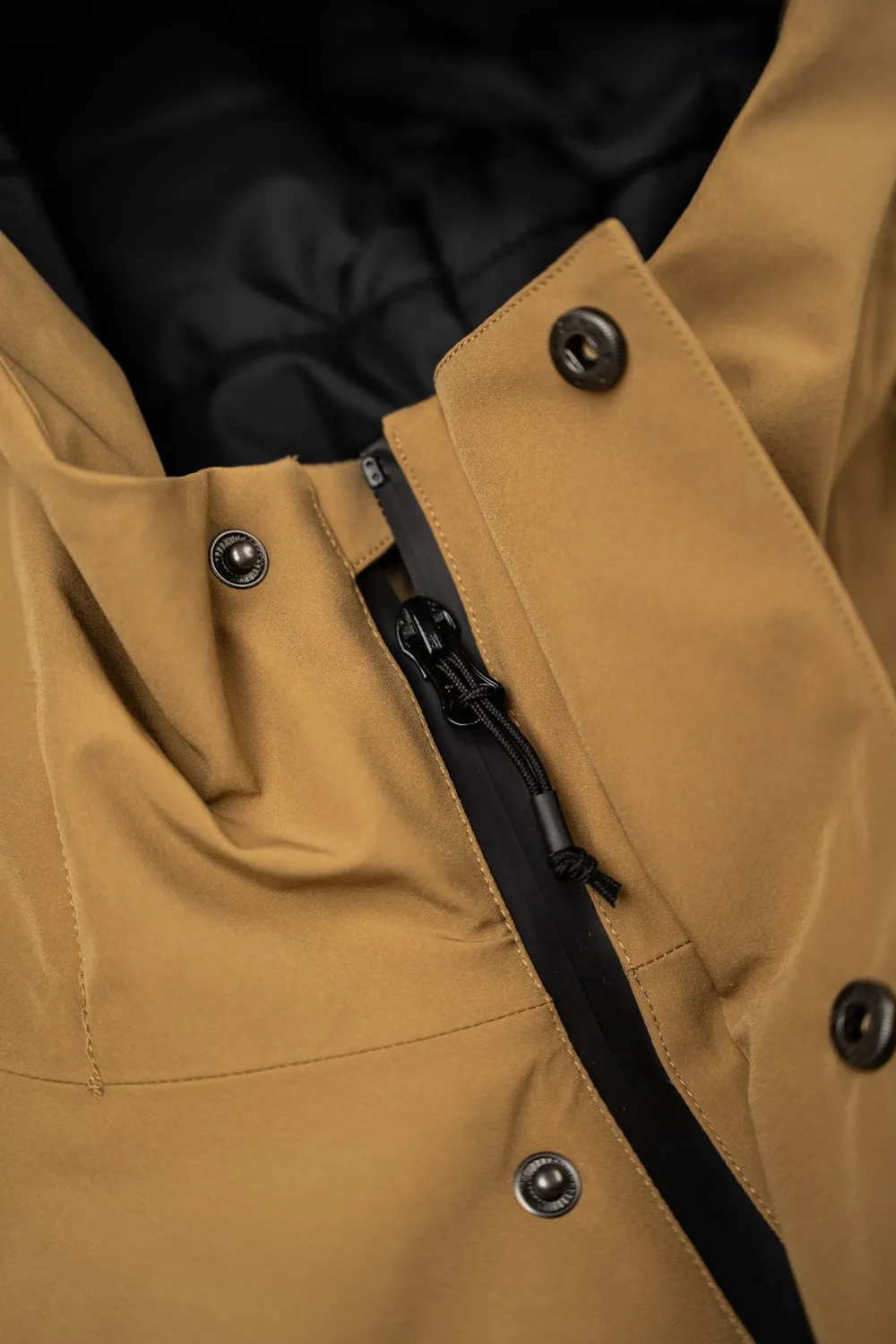 LAKOR Parka Jacket Parka Dull Gold Wasserdicht 5000mm