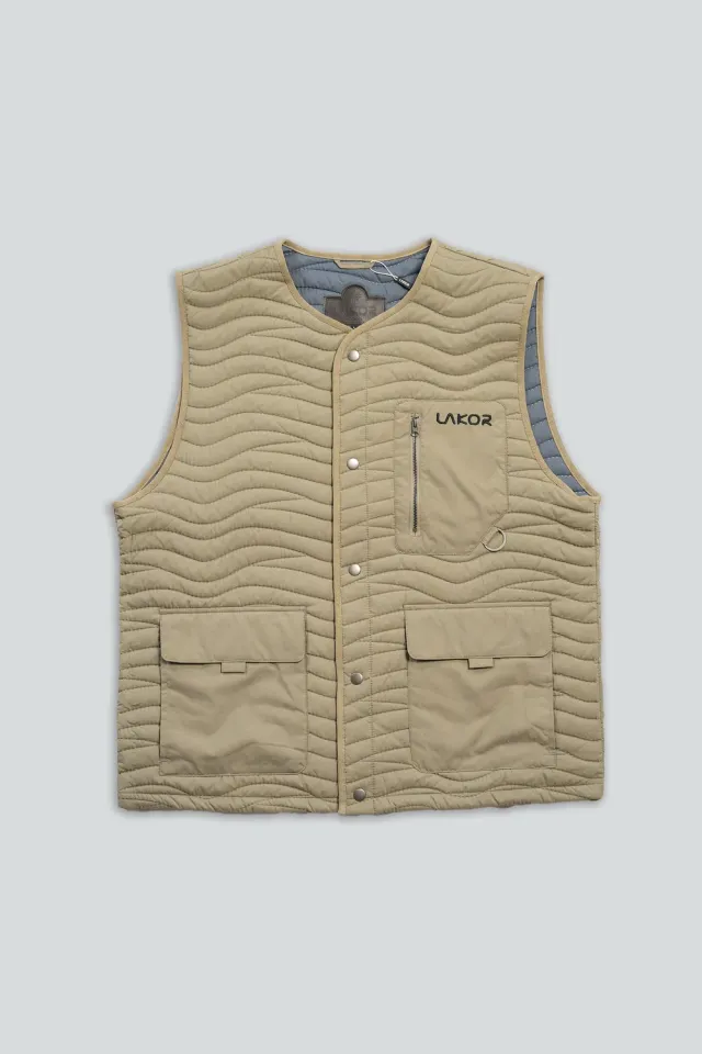 LAKOR Seaway Quilted Vest Weste Fallen Rock recycelt