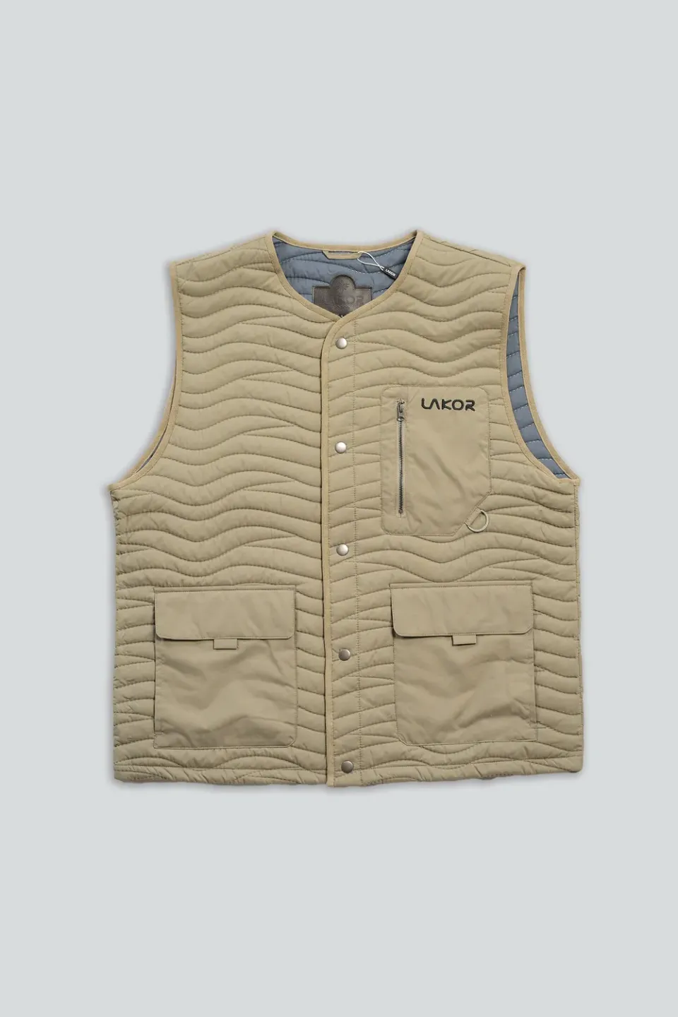 LAKOR Seaway Quilted Vest Weste Fallen Rock recycelt