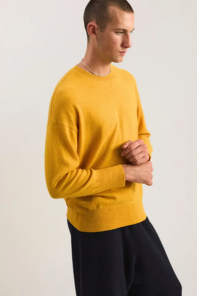 Oyuna Borte Sweater Pullover Amber Rundhals