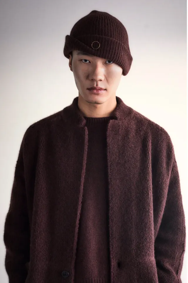 Oyuna Arun Jacke Carob Kaschmir Strickjacke