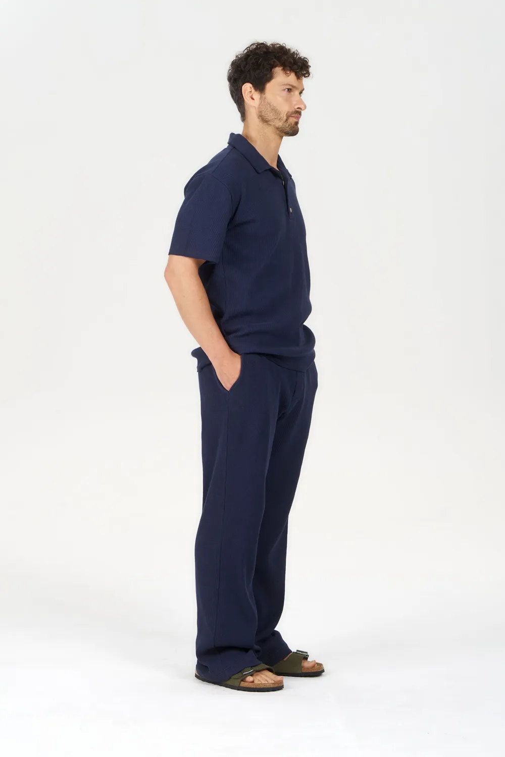 Komodo Gio Hose Navy Herren aus Bio-Baumwolle