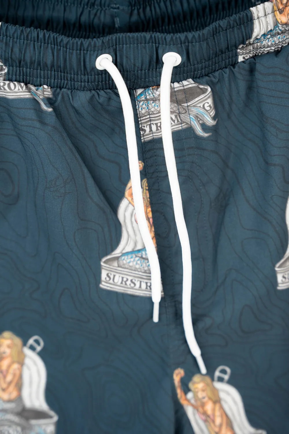 LAKOR Save The Mermaids Swim Shorts Blueberry