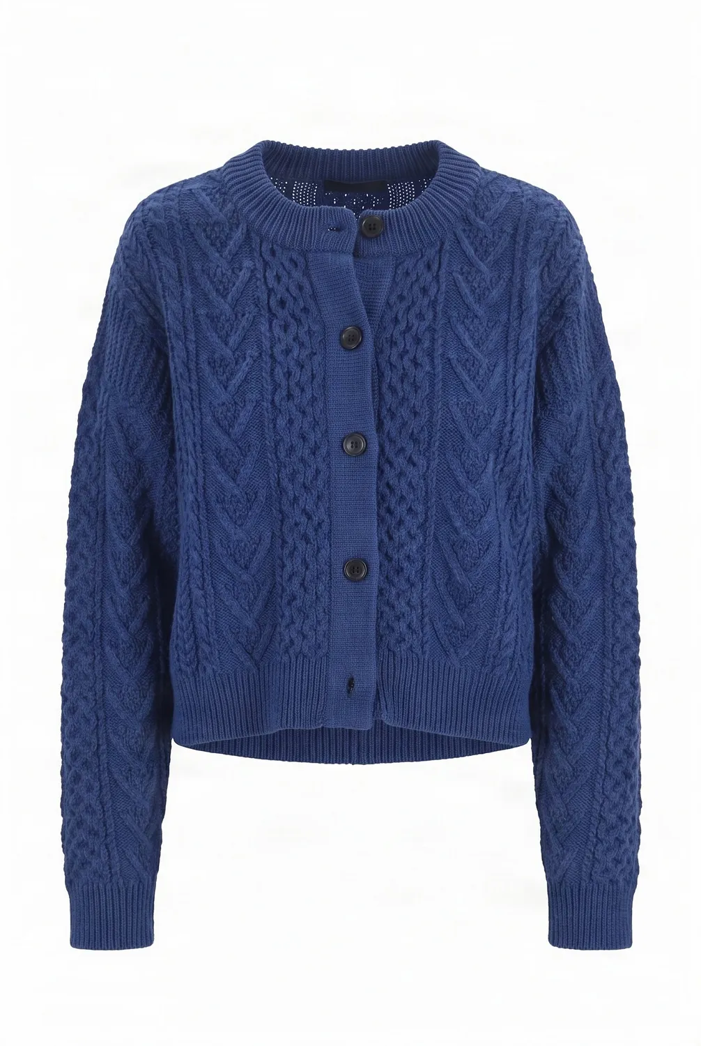 Komodo Charlie Cardigan Lammwolle navy