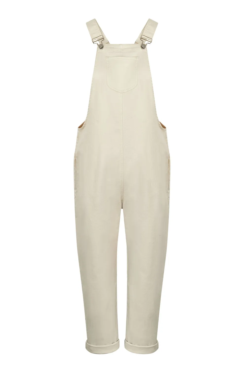 Komodo Joy Latzhose Damen off-white Bio-Baumwolle