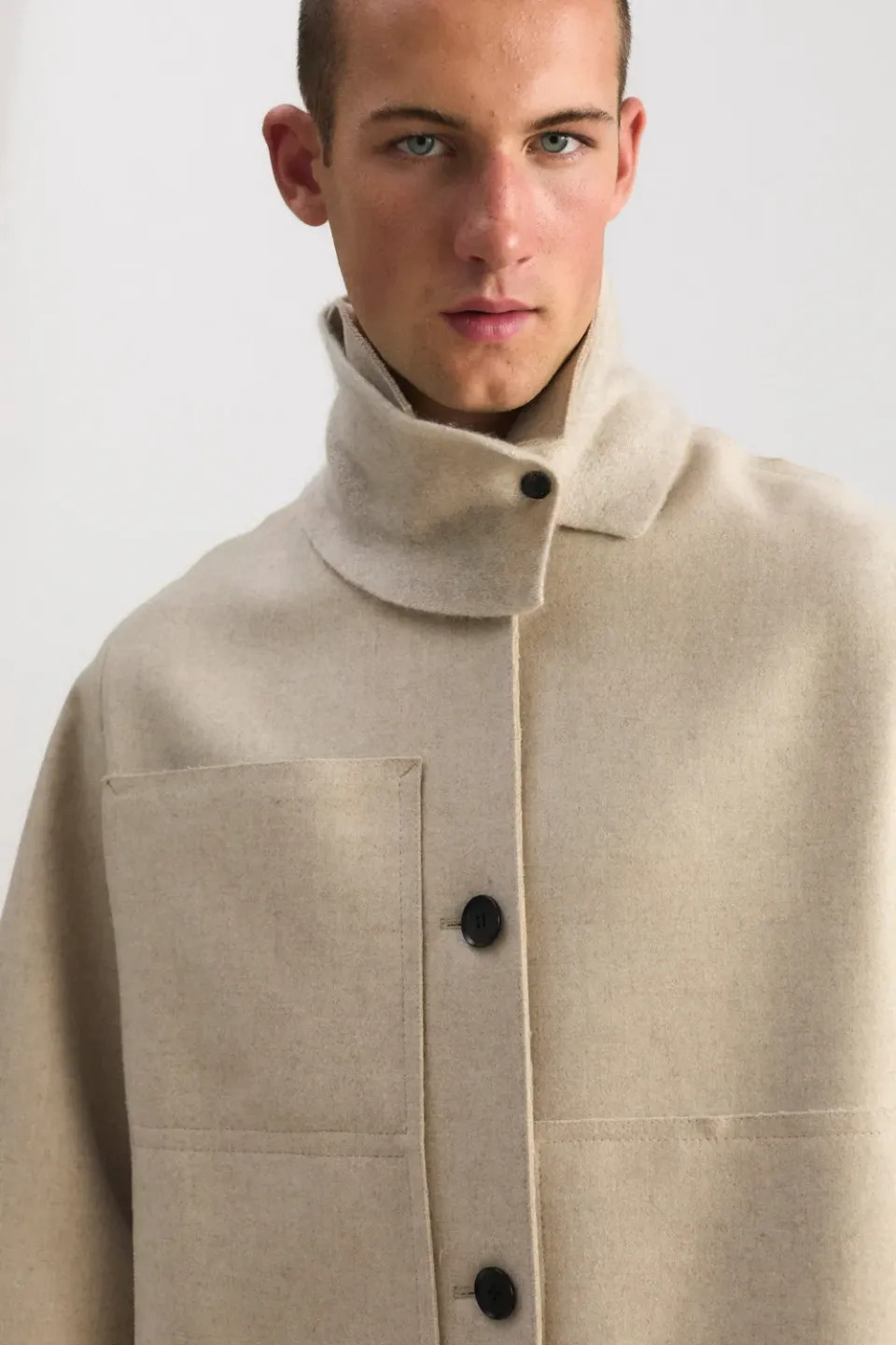 Oyuna Neku Snood Feather Ivory Knopf