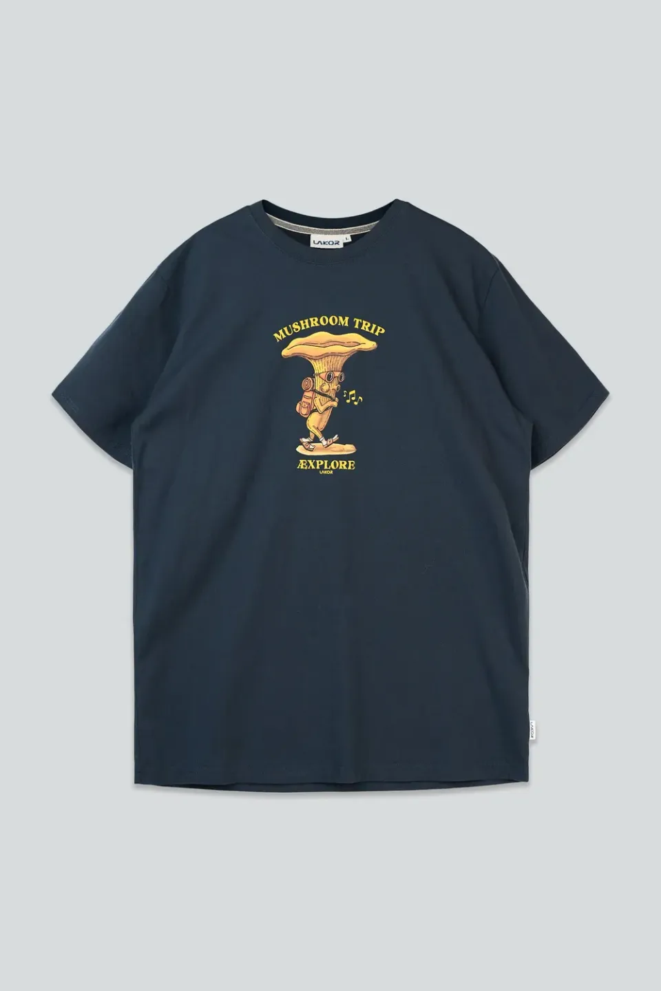 LAKOR Mushroom Trip T-Shirt Blueberry Bio-Baumwolle