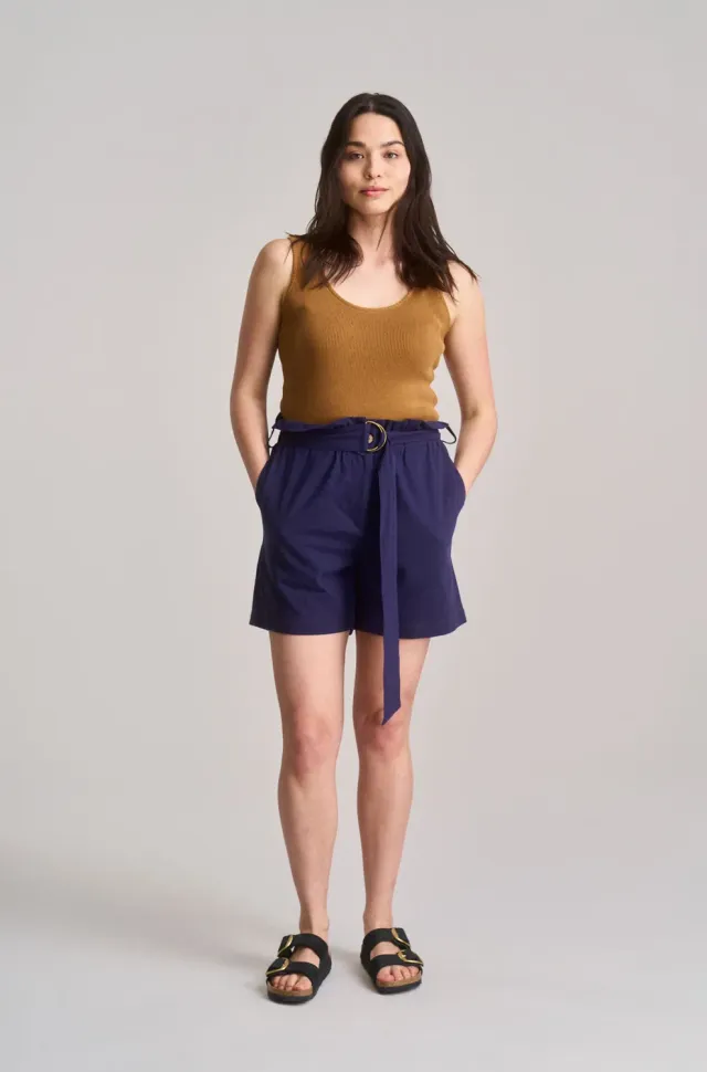 Komodo Nala Shorts Damen Navy Bio-Baumwolle