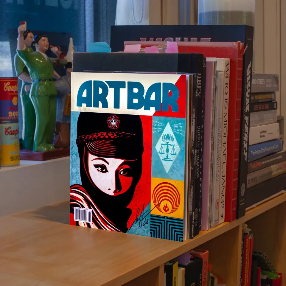 Obey Artbar Magazin Issue 03 signiert