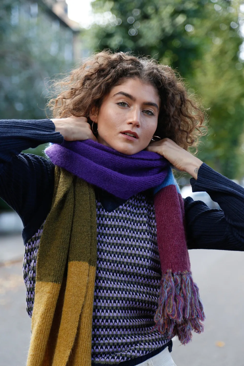 Komodo Lexi Top Lavender Bio-Baumwolle Gr.36-44