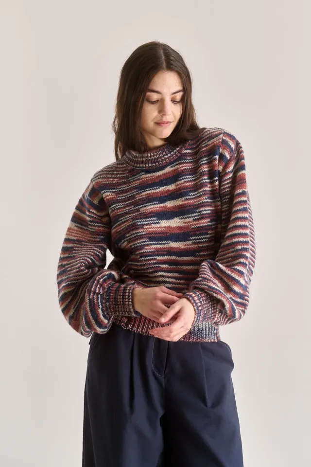 KOMODO SANG Pullover Pink aus Lammwolle