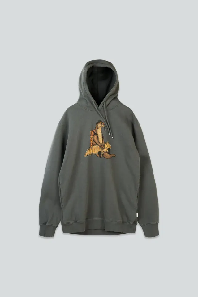 LAKOR The Otter Way Hoodie Urban Chic Bio-Baumwolle