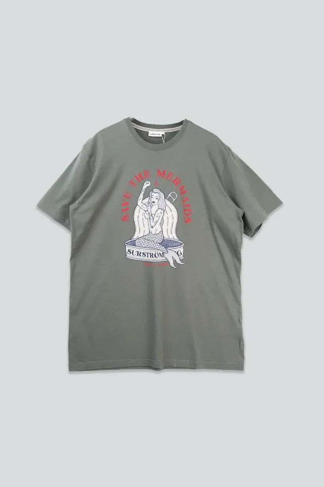 LAKOR Save the Mermaids T-Shirt Urban Chic