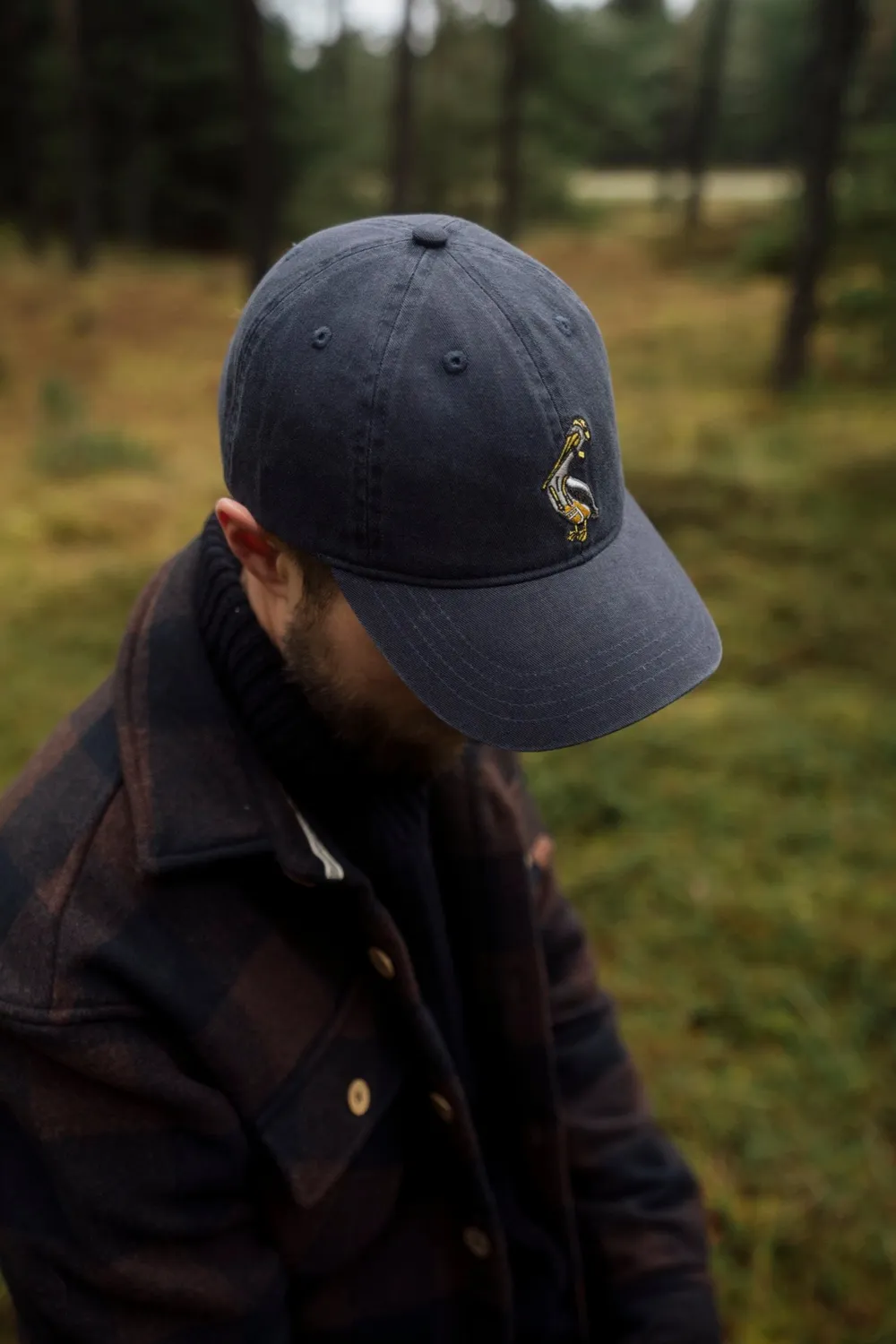 LAKOR Pier Pelican Cap Kappe Navy Bio-Baumwolle