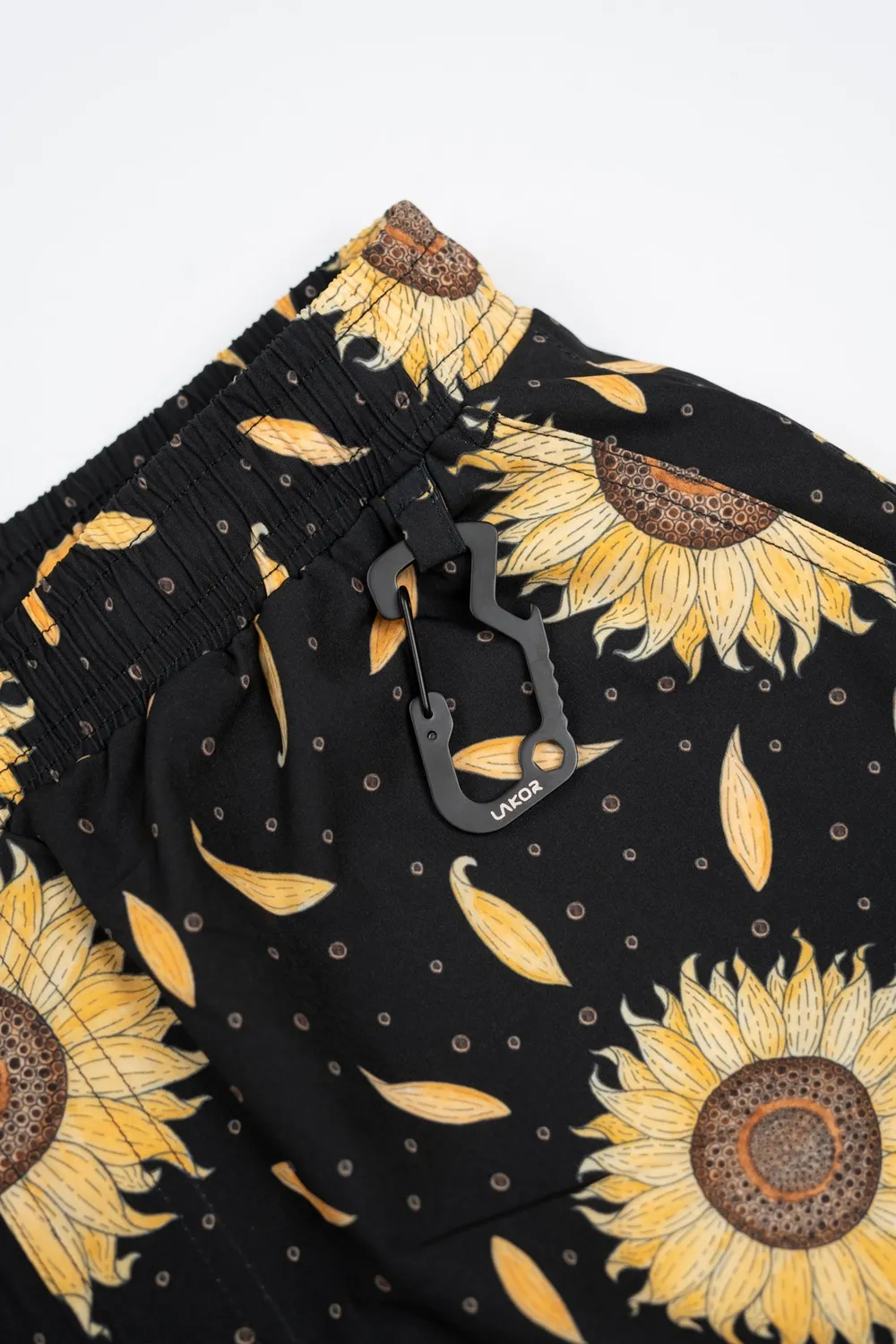 LAKOR Sunflower Swim Shorts Moonless Night recycelt