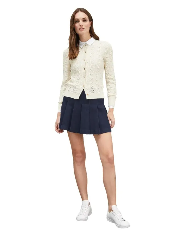 Motivi Cardigan Damen kurz mit Lochmuster