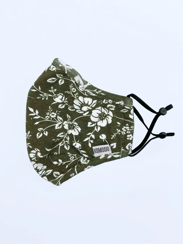 Komodo Stoffmaske Orchard waschbar mit Filter Leinen