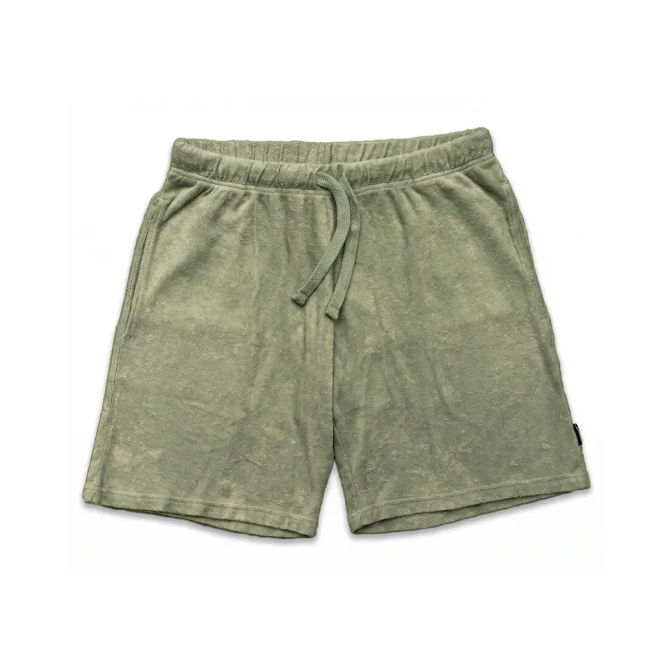 Langbrett Frottee Shorts Bio-Baumwolle dunkelblau