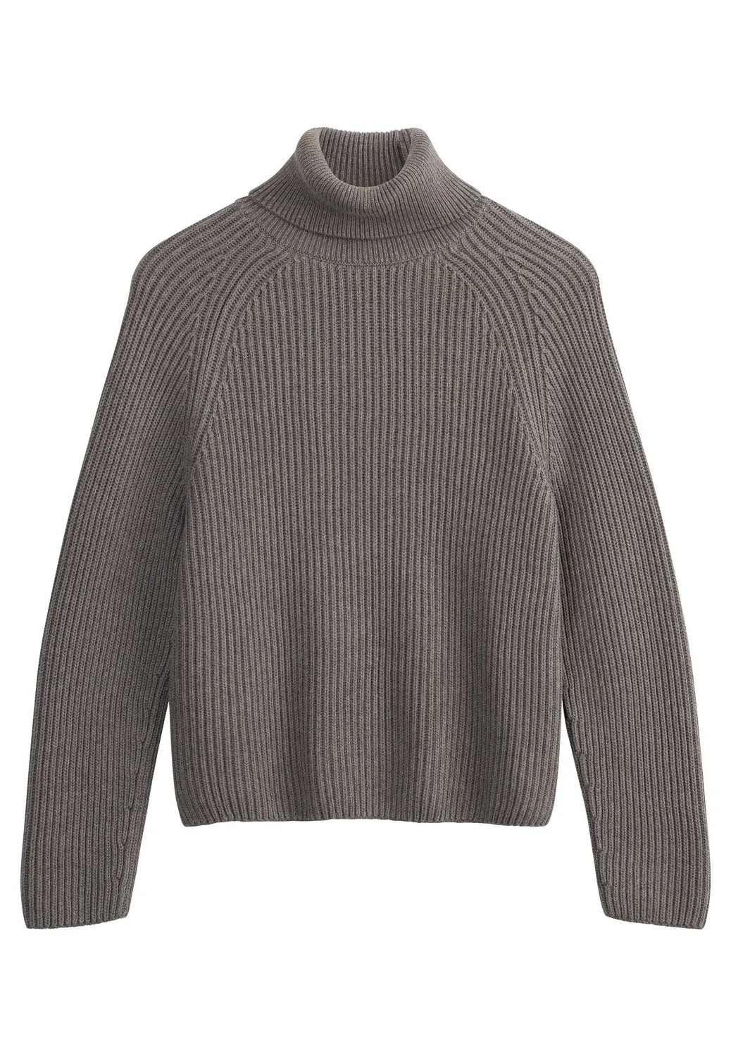 MELA CHIRHA Rollkragenpullover bear melange Gr. M Bio