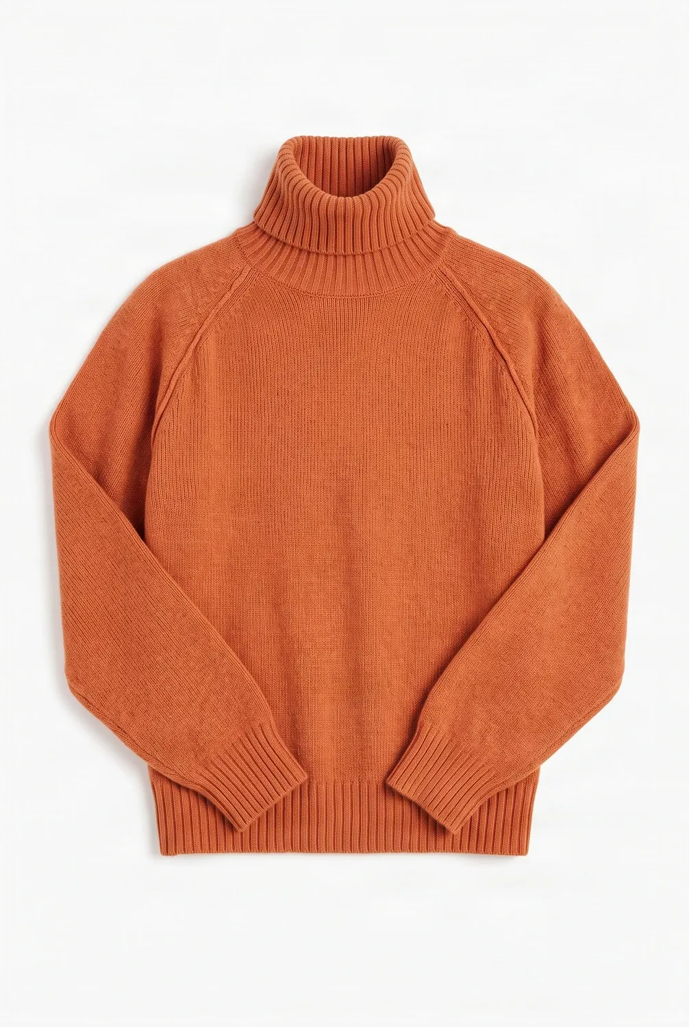Komodo Millie Pullover Orange Merinowolle