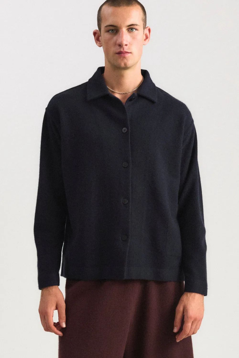 Oyuna Sinai Jacke Ocean Kaschmir-Jacke wendbar