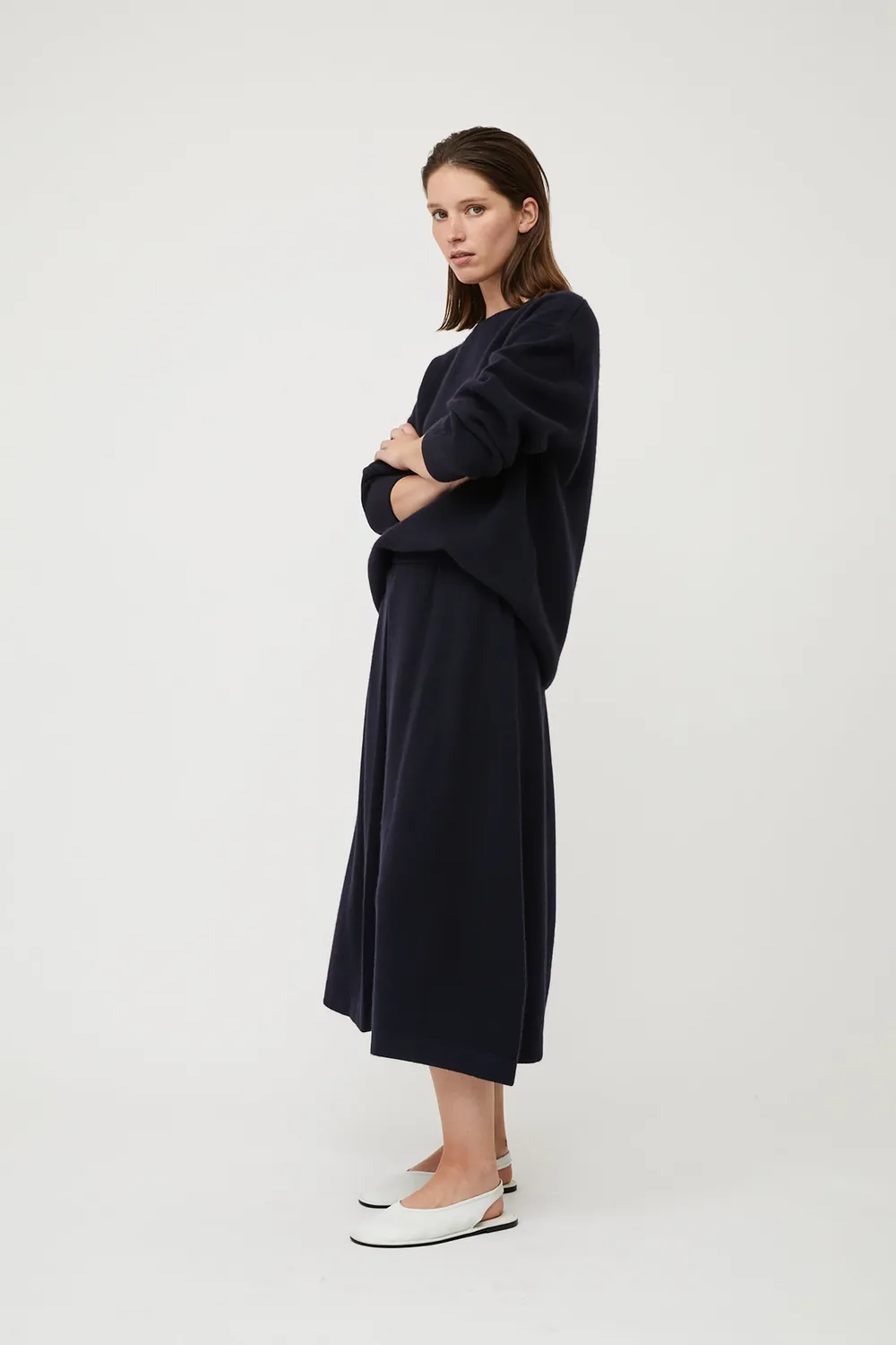 Oyuna Axa Pullover Ocean aus Kaschmir