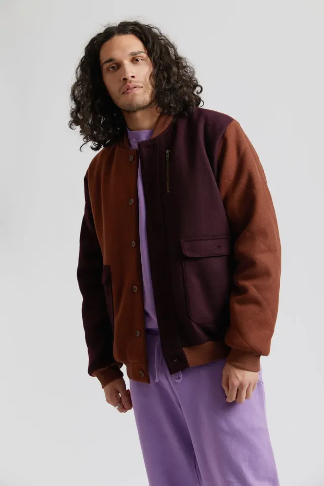 Komodo Maxwell Bomberjacke Chestnut Recycling