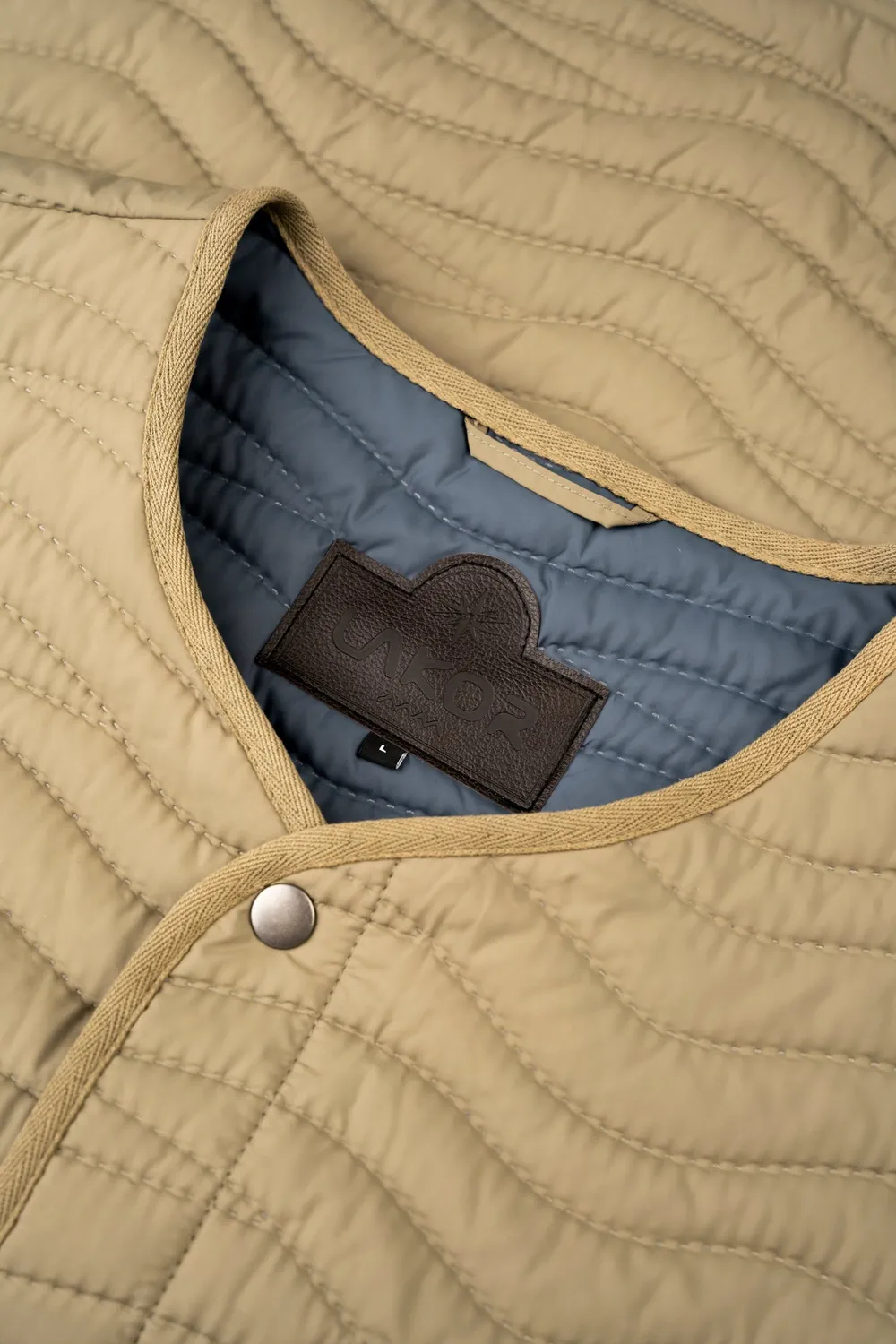 LAKOR Seaway Quilted Vest Weste Fallen Rock recycelt