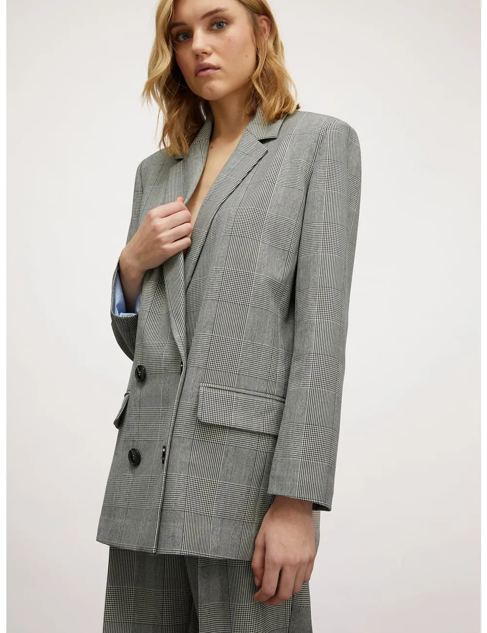 Motivi Blazer Glencheck zweireihig Größe M
