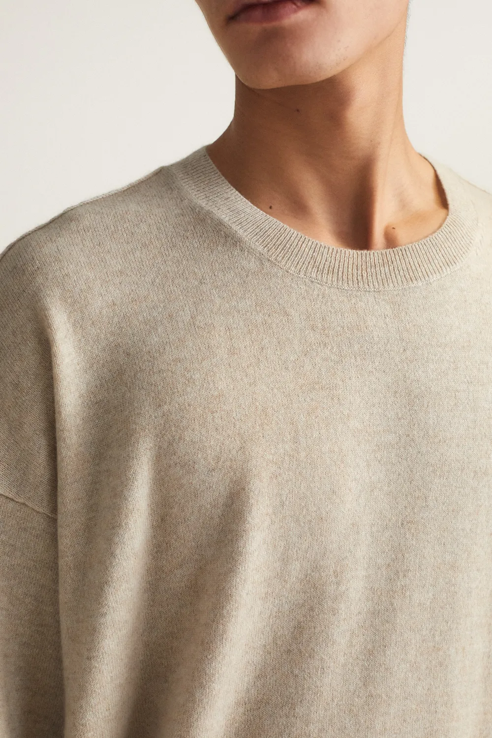 Oyuna Borte Pullover Feather Oversize Kaschmir