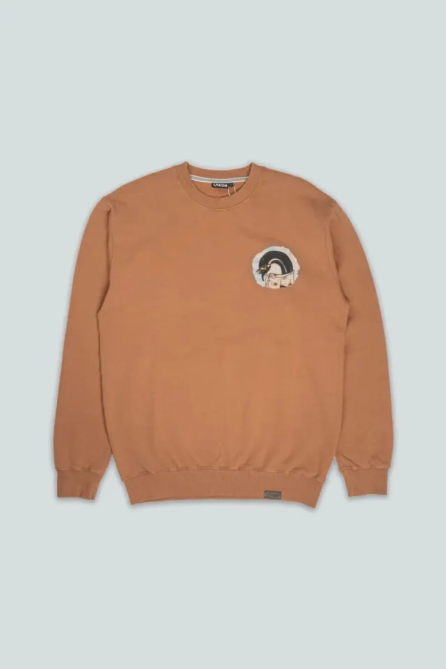 LAKOR Pool Party Penguin Sweatshirt Partridge Bio-Baumwolle