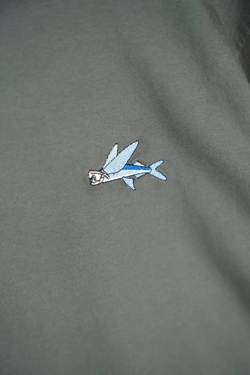 LAKOR Mini Fly Fish T-Shirt Urban Chic Bio-Baumwolle