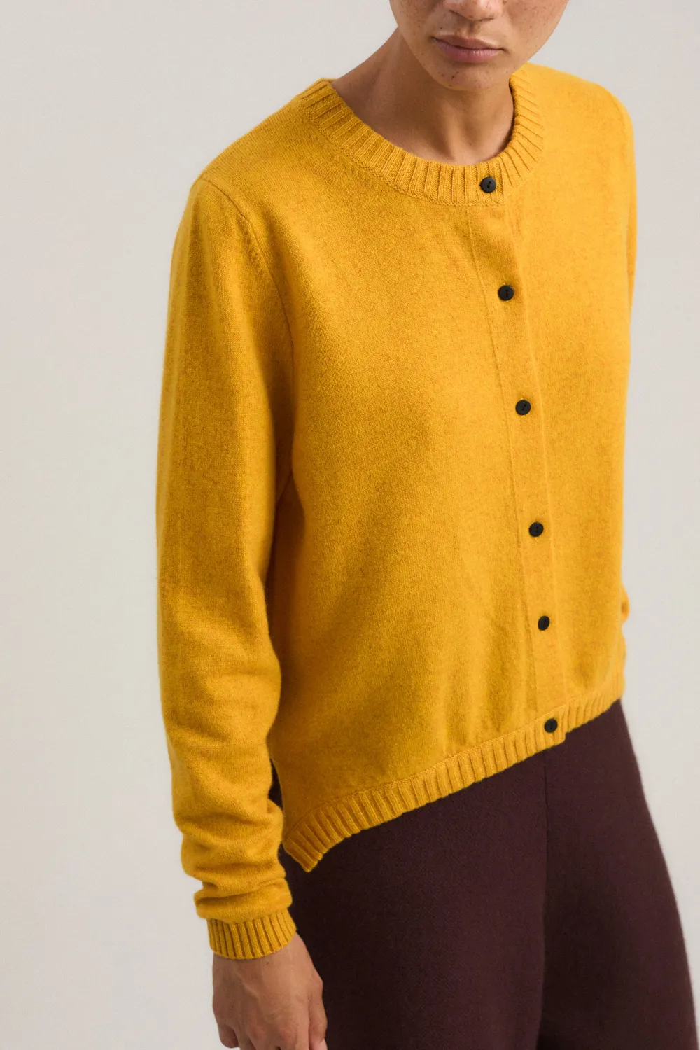 Oyuna Tondo Cardigan Amber kurzer Cardigan