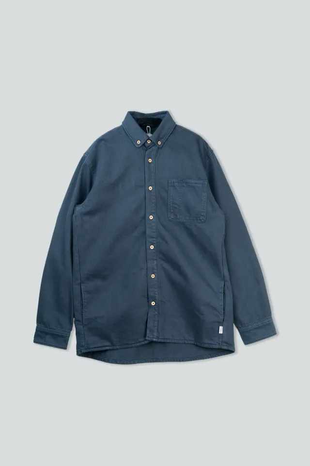 LAKOR Spork Overshirt Blueberry Hemdjacke Bio-Baumwolle