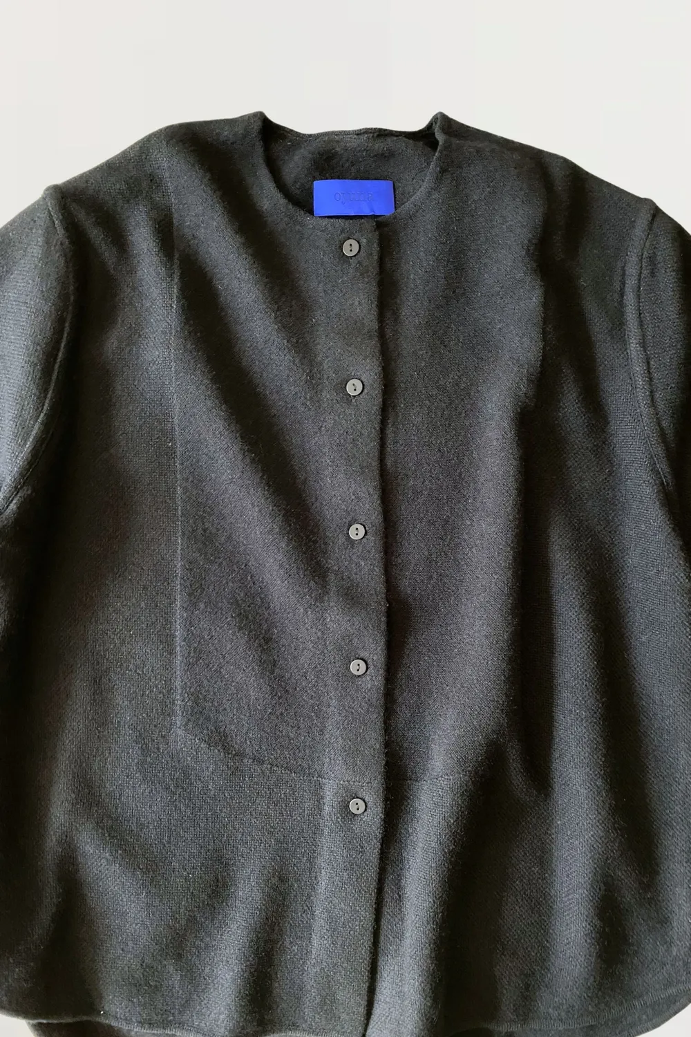 Oyuna Imura Hemd Schwarz Kaschmir Tuxedo