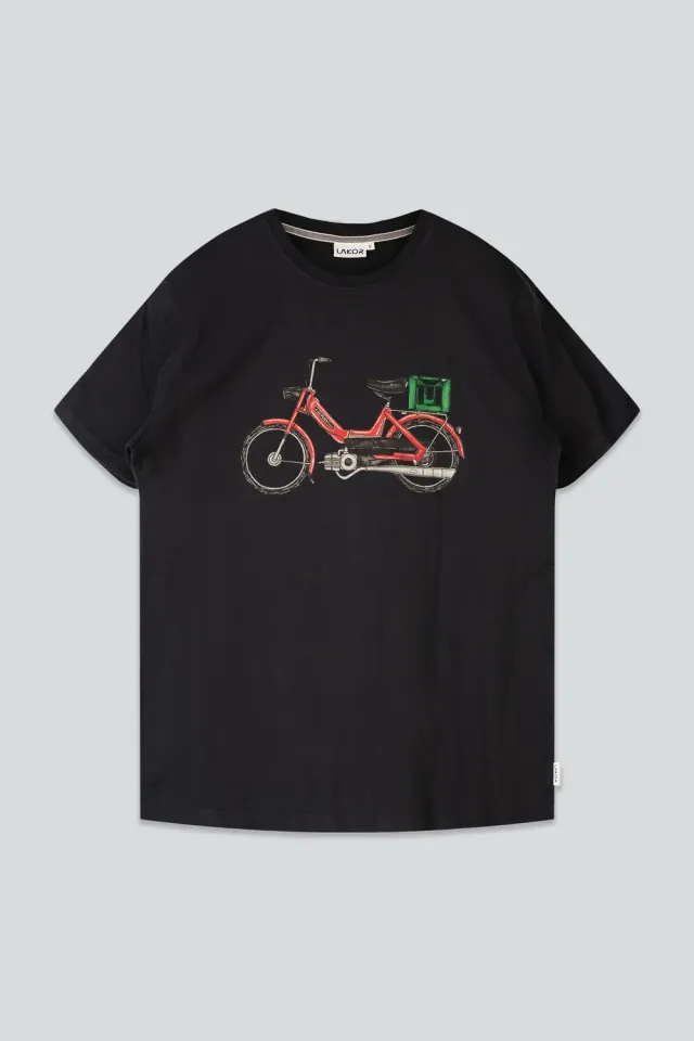 LAKOR Red Maxi T-Shirt Moonless Night Bio