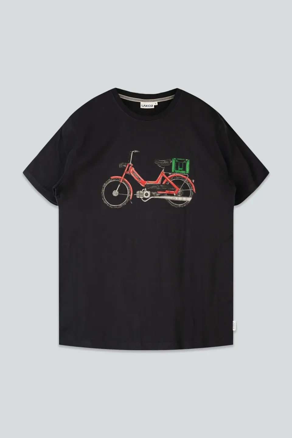 LAKOR Red Maxi T-Shirt Moonless Night Bio