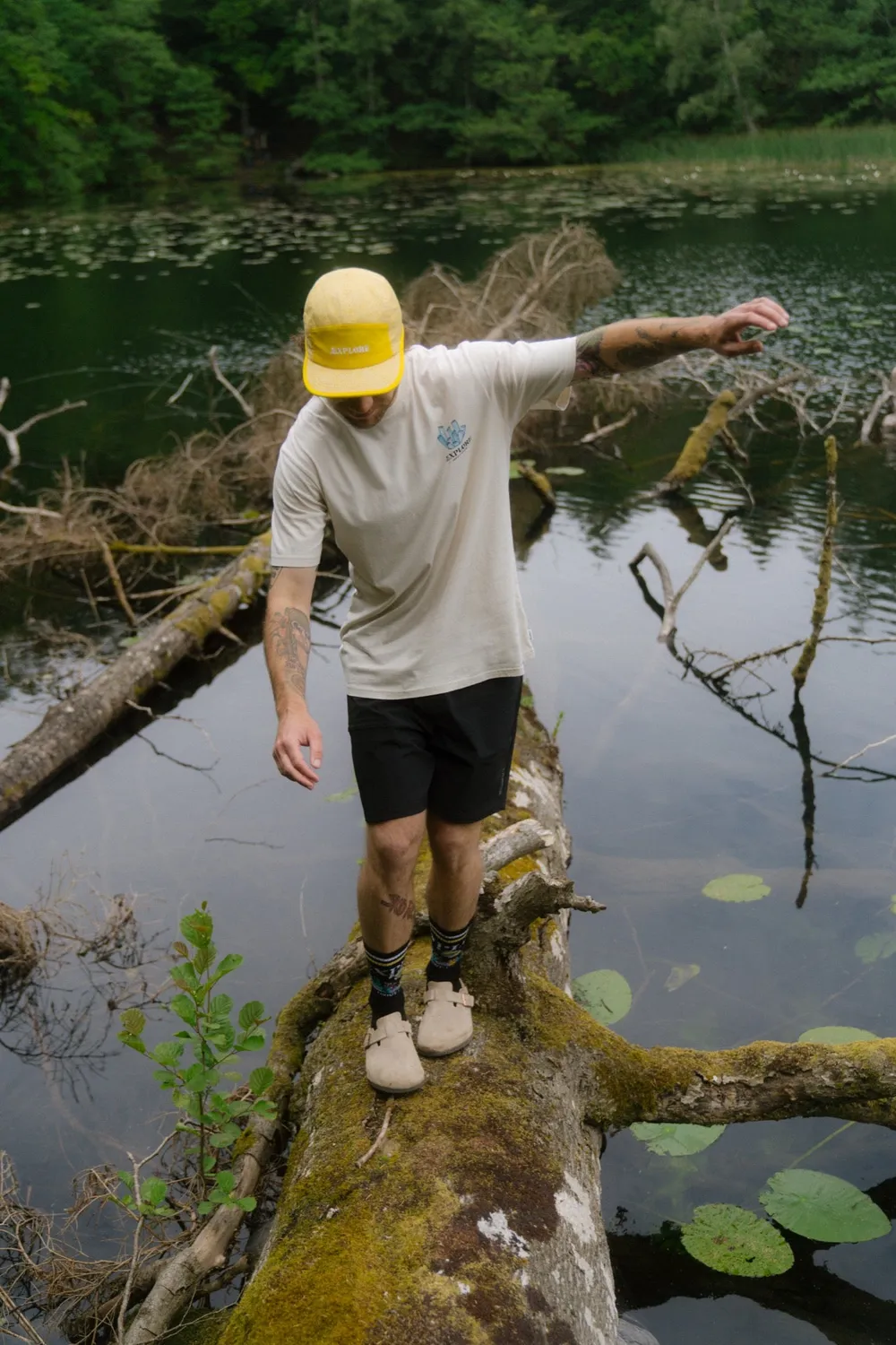 LAKOR Underwater Garden T-Shirt Rainy Day Bio