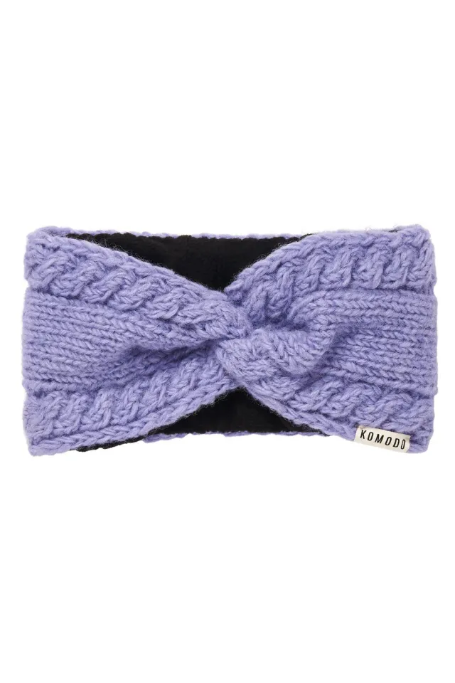 Komodo Biwa Ohrwärmer Lavendel Lambswool