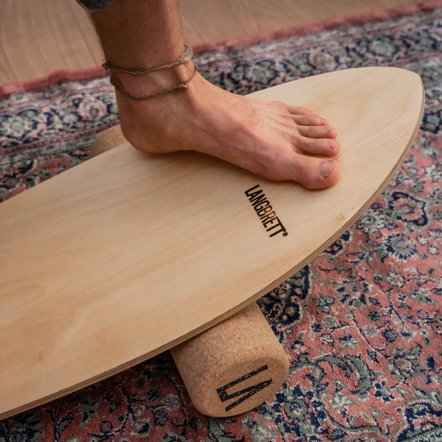 Langbrett WSB Work Surf Balancer Balance Board Holz