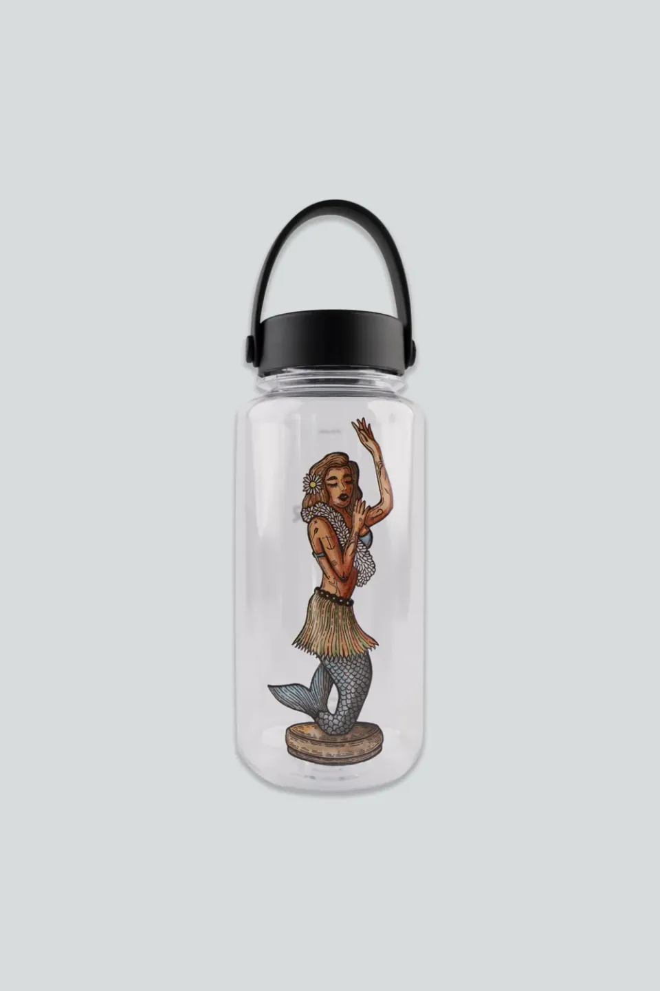 LAKOR Dashboard Hula Bottle Trinkflasche Transparent