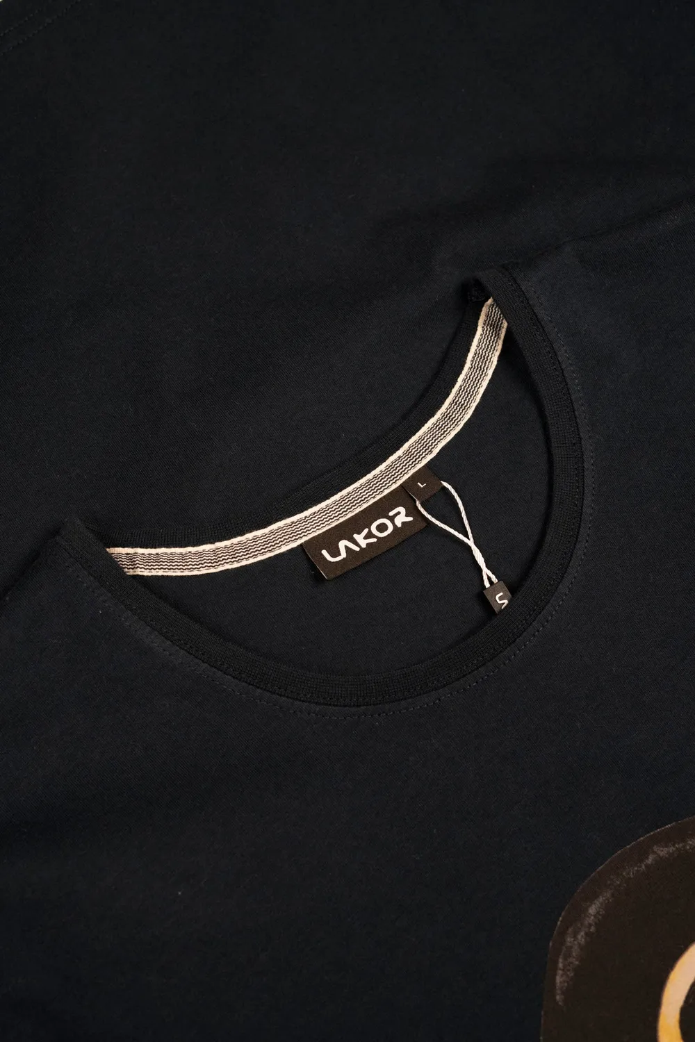 LAKOR Pilgrim Penguin T-Shirt Blueberry Bio-Baumwolle