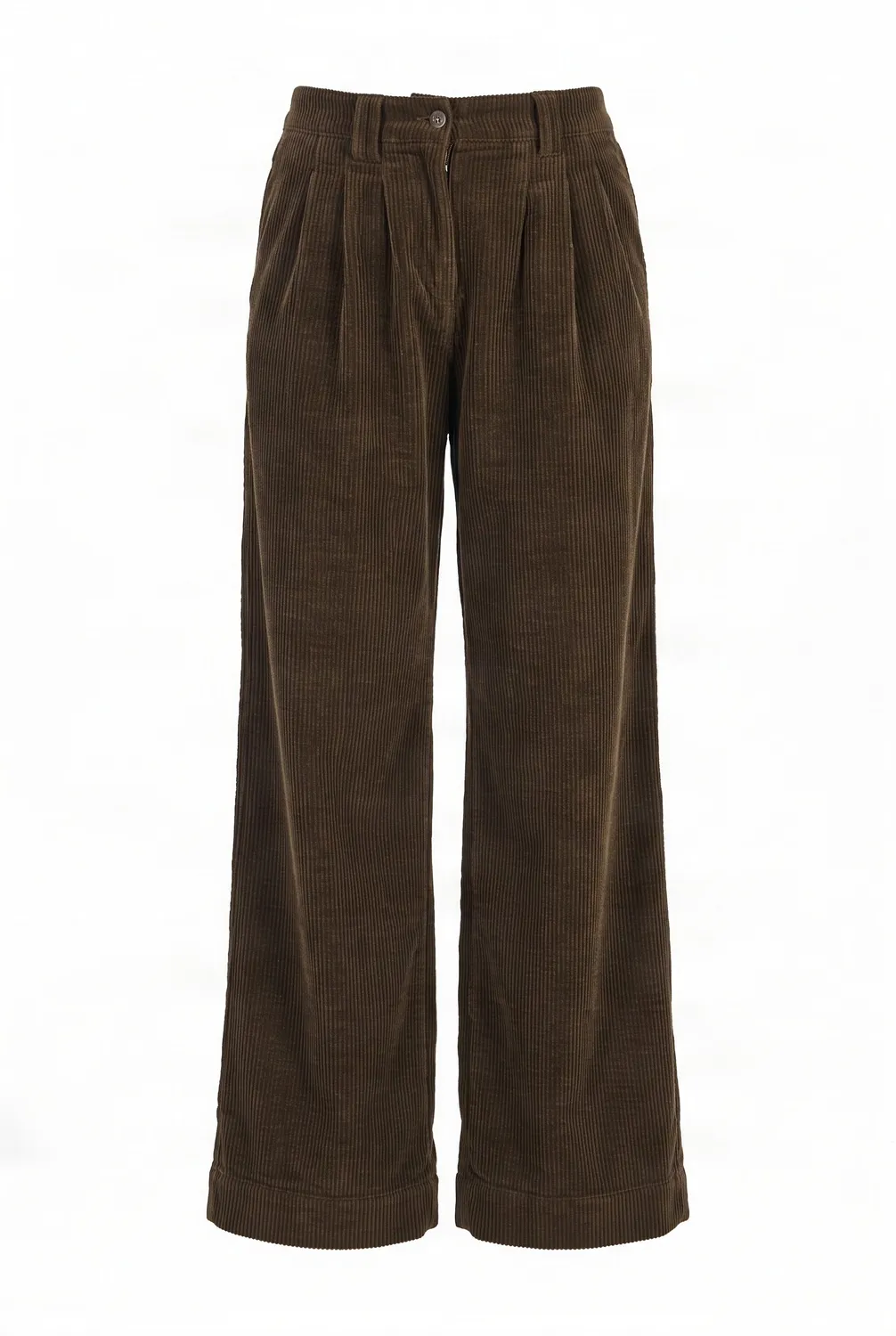 Komodo Lola Cordhose Khaki Bio-Baumwolle 40