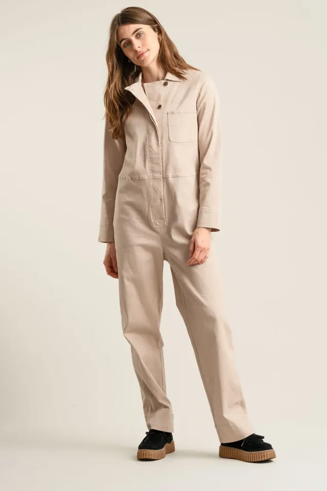 Komodo Lyon Jumpsuit Overall Dusty Pink Stretch