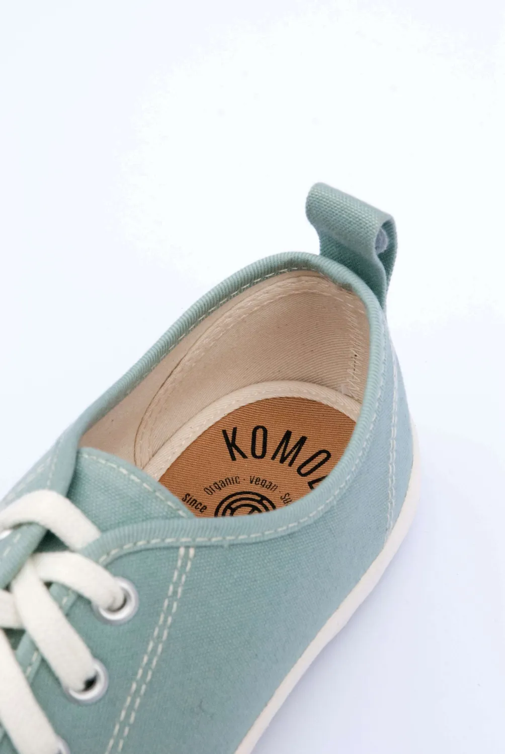 Komodo Eco Sneako Classic Sneaker Mint Bio-Baumwolle