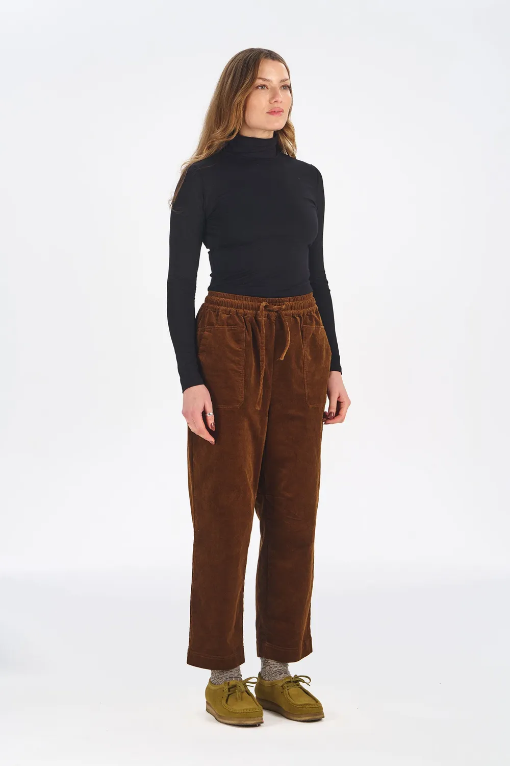 KOMODO DREAM Cord Hose Chestnut Bio-Baumwolle