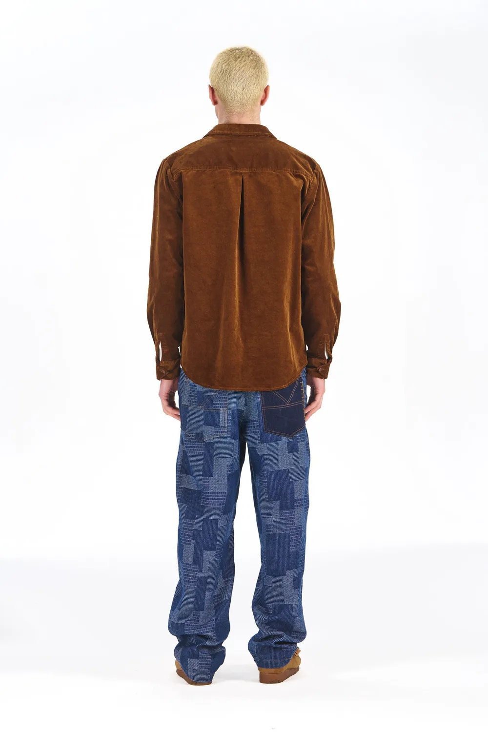 KOMODO OSCAR Overshirt Herren chestnut Bio-Cord