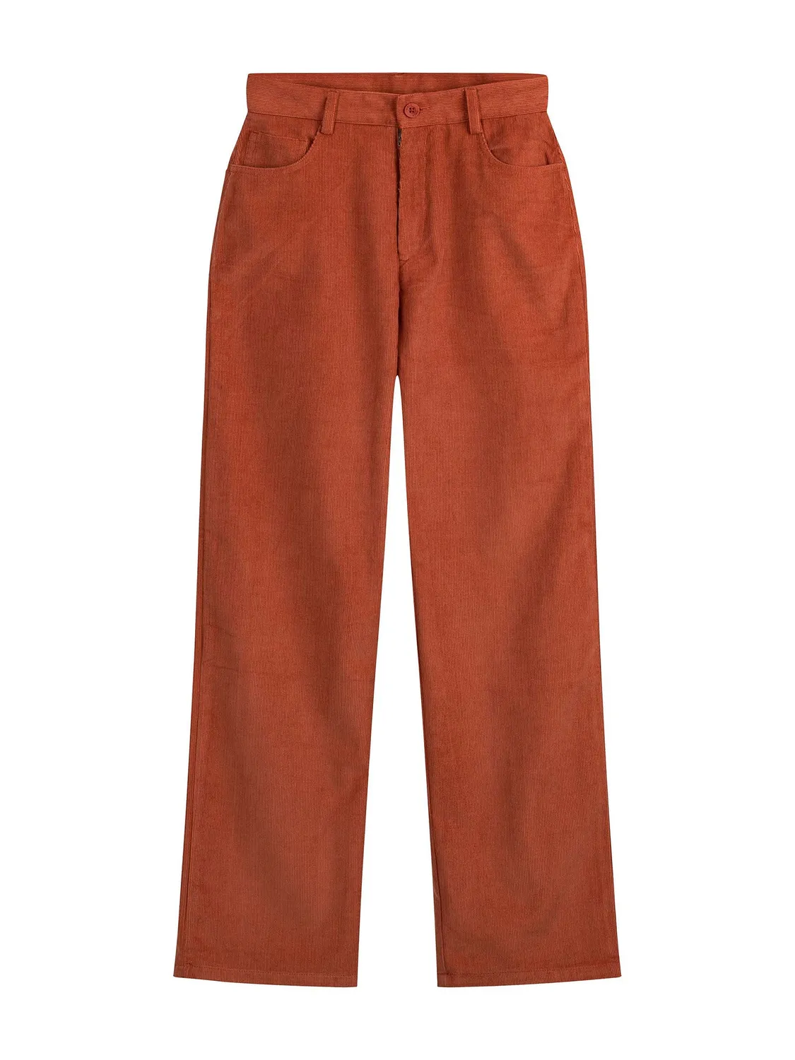MELA OORJA Cord Hose hoher Bund weites Bein
